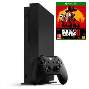 Б.У. Microsoft Xbox One X 1Tb + Red Dead Redemption 2