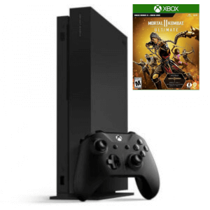 Б.У. Microsoft Xbox One X 1Tb + Mortal Kombat 11 Ultimate