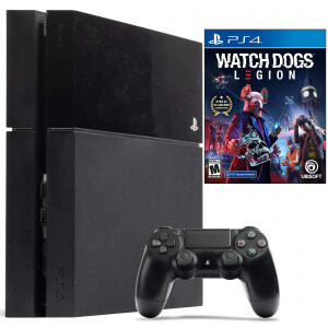 Б.У. Sony Playstation 4 Fat 500Gb (PS4) + Watch Dogs Legion