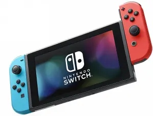 Nintendo Switch v2 (Red/Blue) + Micro SD 256Gb + 40 Игр В Комплекте