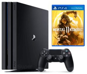Sony Playstation 4 PRO 1Tb CUH-71** (Б.У) + Mortal Kombat 11