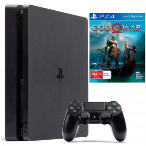 Б.У. Sony Playstation 4 Slim 500Gb + God Of War