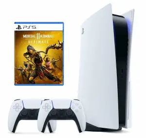 Sony PlayStation 5 + DualSense + Mortal Kombat 11