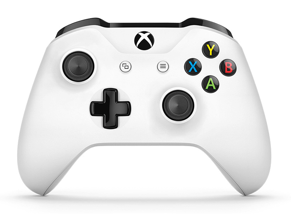 Джойстик Microsoft Xbox One S 3.5mm (White) REF OEM