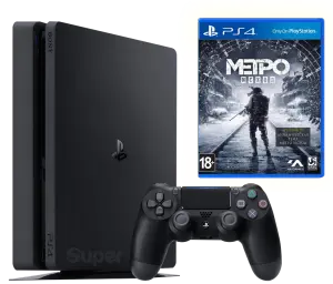 Sony Playstation 4 Slim 500Gb + Metro Exodus