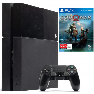 Б.У. Sony Playstation 4 Fat 500Gb (PS4) + God of War 4