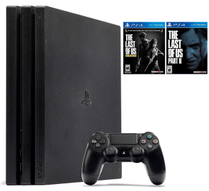 Б.У. Sony Playstation 4 PRO 1Tb CUH-72** + The Last of Us + The Last of Us Part II
