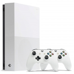 Б.У. Microsoft Xbox One S 1Tb All Digital + Джойстик 