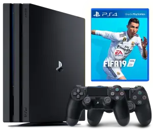 Sony Playstation 4 PRO 1Tb + FIFA 19 + Dualshock 4