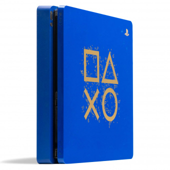 б.у. sony playstation 4 slim days of play limited 500gb  фото