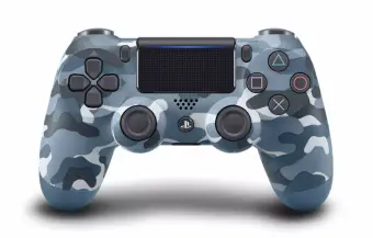 б.у. sony dualshock 4 (ps4) blue camouflage (v.2) фото