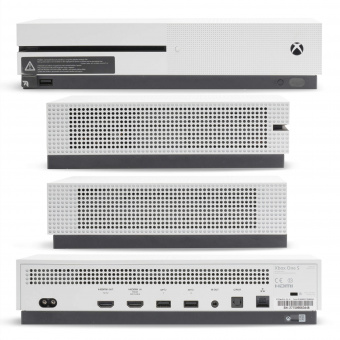 б у. microsoft xbox one s 500gb + ufc 4 фото