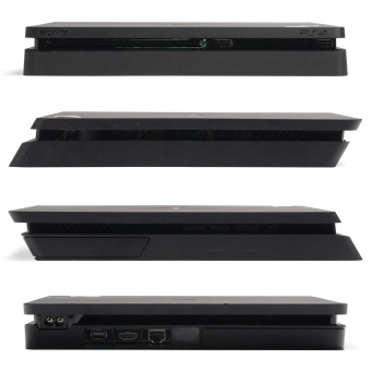 б.у. sony playstation 4 slim 1tb + gran turismo sport фото
