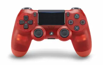 sony dualshock 4 (ps4) crystal red (v.2) фото